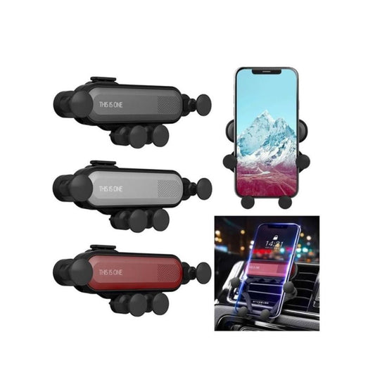 Universal Car Mobile Holder – 360° Adjustable Dashboard & Windshield Mount with Strong Suction for All Smartphones