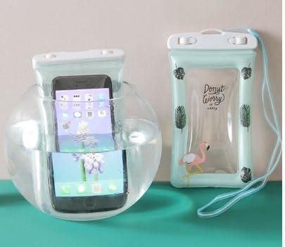 Universal Waterproof Mobile Cover with Cute Cartoon Design – Touch-Friendly Pouch for Swimming, Beach, Rain & Outdoor User
