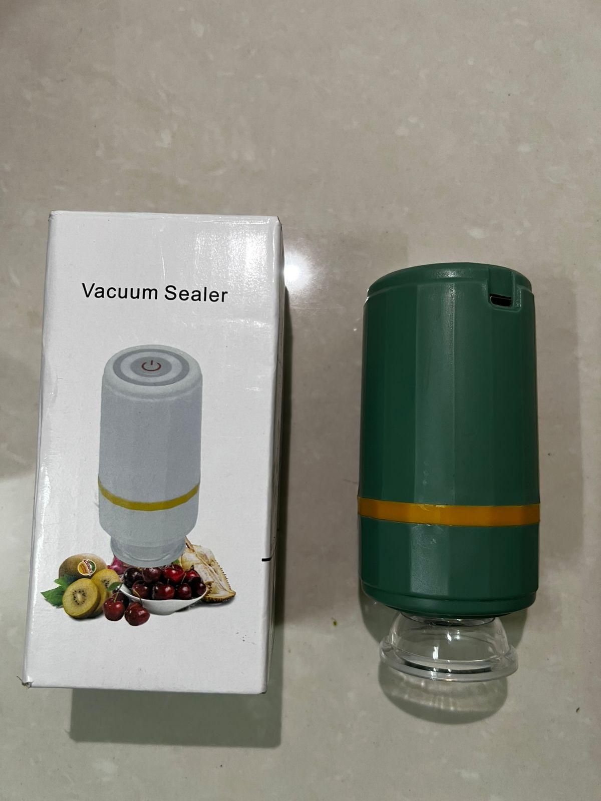 Automatic Vacuum Sealer Machine – One-Touch Food Saver for Airtight Storage, Meal Prep & Freshness Preservation