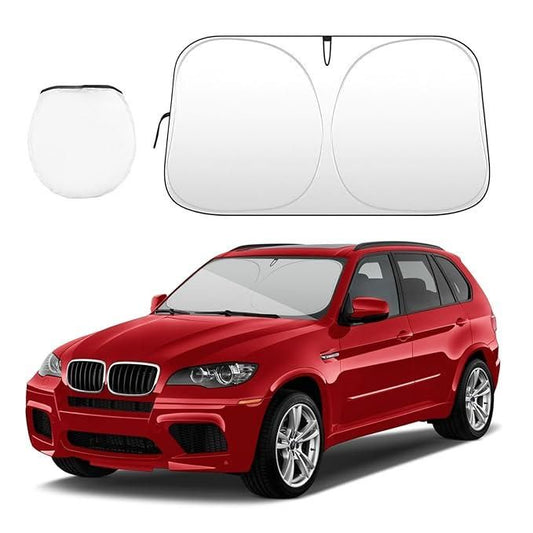 Folding Car Window Sunshade Cover – UV Protection Shield for Front & Side Windows | Foldable, Easy-to-Install Car Sun Blocker