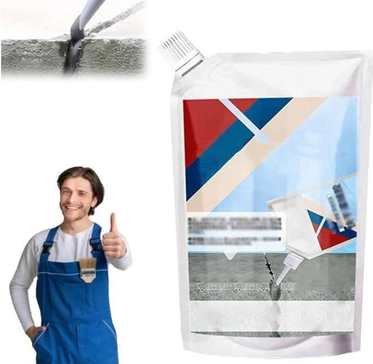 Heavy-Duty Concrete Crack Repair Adhesive – 100g Tube (Pack of 1) | Industrial-Strength Sealant for Walls, Floors & Ceilings