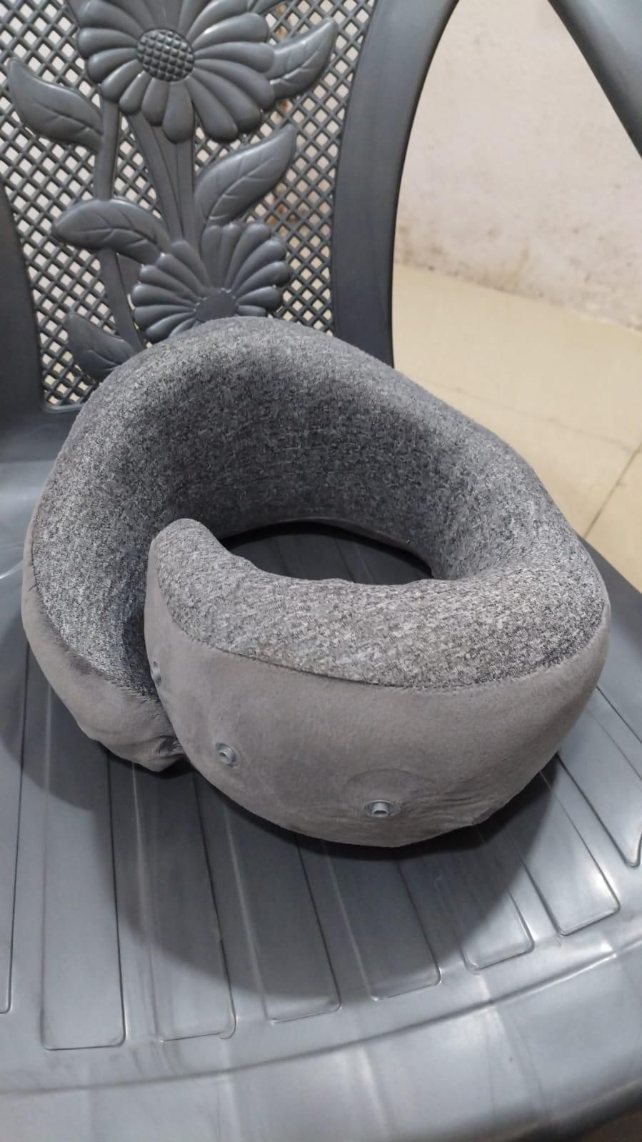 Wander Plus Travel Neck Pillow – Soft Memory Foam U-Shaped Cushion with Ergonomic Support for Flights, Cars & Long Journeys