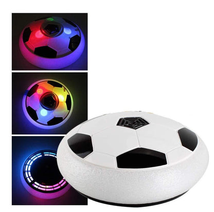 Magic Air Soccer Ball for Toddlers with Flashing Colored LED LightMagic Air Soccer Ball for Toddlers – Hover Ball Toy with Flashing LED Lights | Indoor Football Game for Kids (Safe & Fun Playtime)s