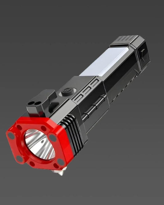 Tactical Stun Flashlight – High-Powered LED Torch with Built-In Self-Defense Stun Feature | Rechargeable & Durable