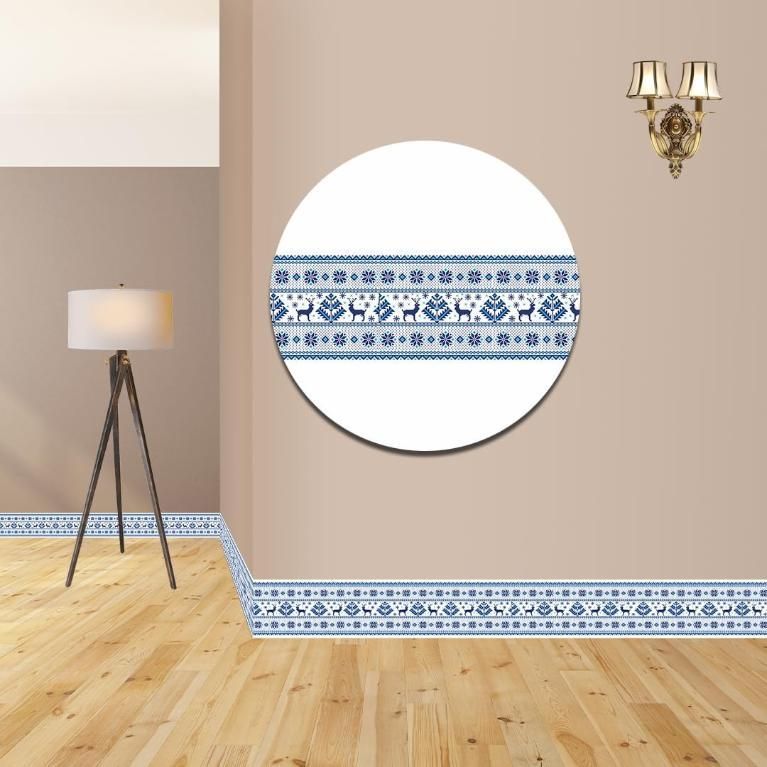 Peel & Stick Wallpaper Border – Self-Adhesive Decorative Trim for Walls, Furniture, and DIY Home Décor