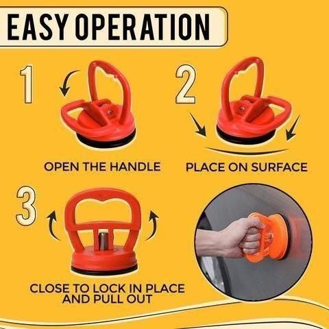 Advanced Dent Puller Tool – Heavy-Duty Suction Cup for Car Body Repair & Surface Dent Removal (Assorted Colors)