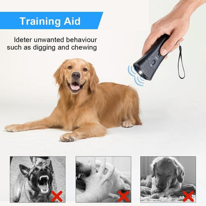 Ultrasonic Dog Chaser – Handheld Animal Repeller to Stop Aggressive Dogs & Animal Attacks Safely