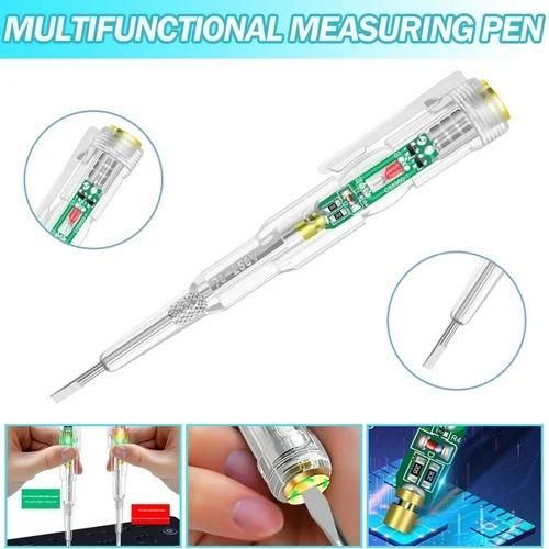 Multifunction Dual LED AC/DC Voltage Tester Pen – Electrical Test Tool for Live Wire Detection, Circuit Testing & Troubleshooting