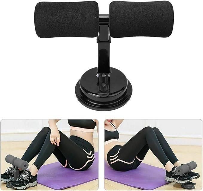 Sit-Up Assistant Bar – Abs Master & Home Gym Crunches Equipment | Self-Suction Fitness Device for Push-Ups, Ab Workouts & Core Training | Adjustable & Portable -Multicolor
