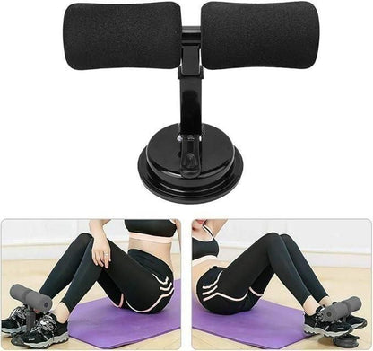 Sit-Up Assistant Bar – Abs Master & Home Gym Crunches Equipment | Self-Suction Fitness Device for Push-Ups, Ab Workouts & Core Training | Adjustable & Portable -Multicolor