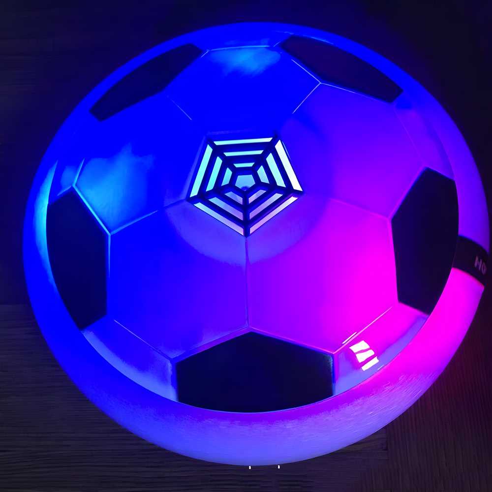 Magic Air Soccer Ball for Toddlers with Flashing Colored LED LightMagic Air Soccer Ball for Toddlers – Hover Ball Toy with Flashing LED Lights | Indoor Football Game for Kids (Safe & Fun Playtime)s