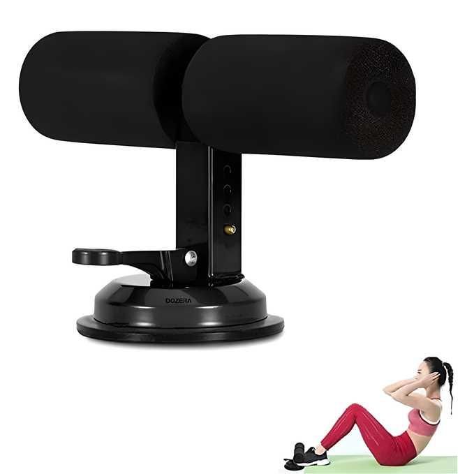 Sit-Up Assistant Bar – Abs Master & Home Gym Crunches Equipment | Self-Suction Fitness Device for Push-Ups, Ab Workouts & Core Training | Adjustable & Portable -Multicolor