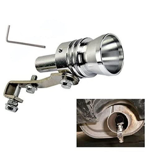 Medium Universal Turbo Sound Exhaust Muffler Whistle – Simulated Blow-Off Valve Sound Pipe for Car Motor Sport Styling
