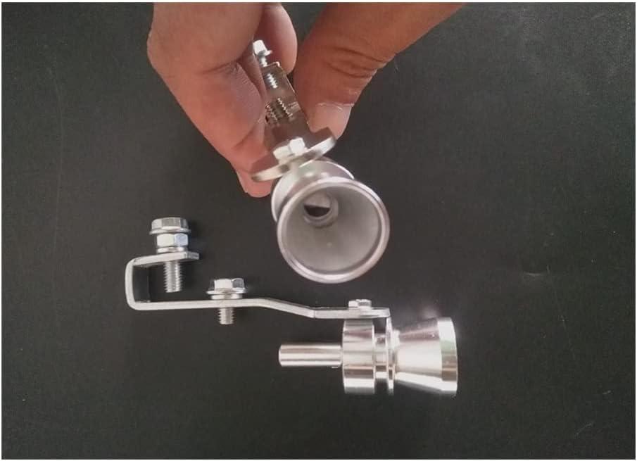 Medium Universal Turbo Sound Exhaust Muffler Whistle – Simulated Blow-Off Valve Sound Pipe for Car Motor Sport Styling