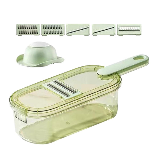 Multi-Function Vegetable Slicer – Precision Cutter with Interchangeable Blades for Effortless Chopping, Slicing, and Dicing