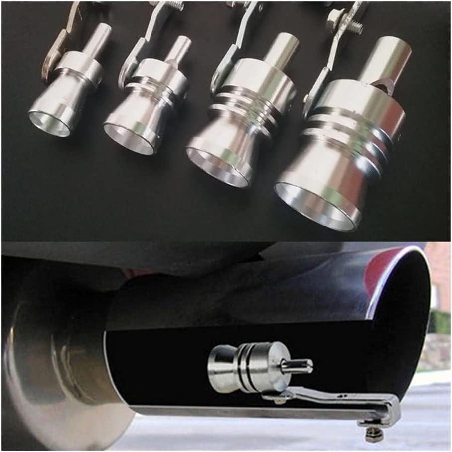 Medium Universal Turbo Sound Exhaust Muffler Whistle – Simulated Blow-Off Valve Sound Pipe for Car Motor Sport Styling
