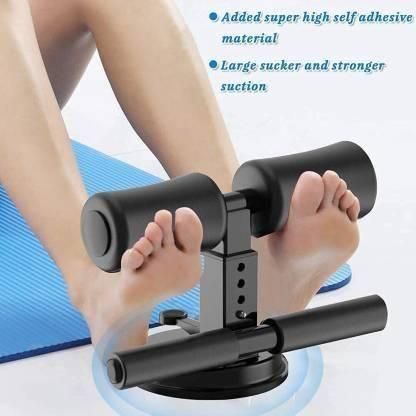 Sit-Up Assistant Bar – Abs Master & Home Gym Crunches Equipment | Self-Suction Fitness Device for Push-Ups, Ab Workouts & Core Training | Adjustable & Portable -Multicolor