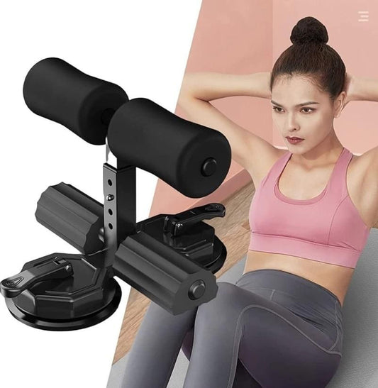 Sit-Up Assistant Bar – Abs Master & Home Gym Crunches Equipment | Self-Suction Fitness Device for Push-Ups, Ab Workouts & Core Training | Adjustable & Portable -Multicolor