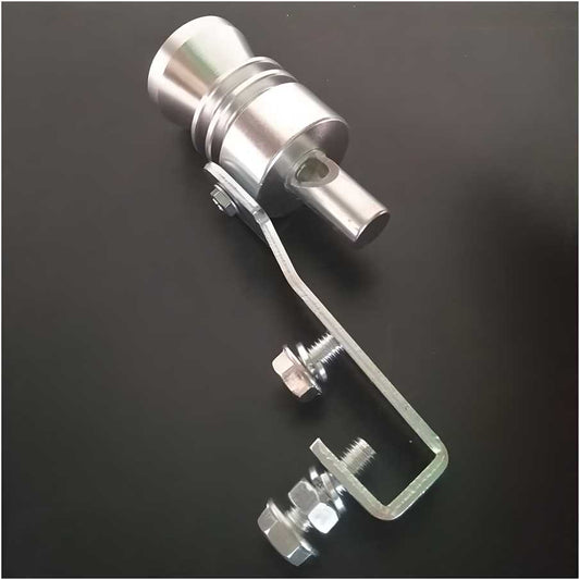 Medium Universal Turbo Sound Exhaust Muffler Whistle – Simulated Blow-Off Valve Sound Pipe for Car Motor Sport Styling