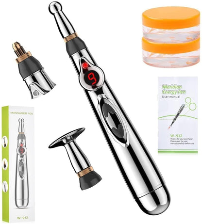 ACS Electronic Acupuncture Pen – Needle-Free Pain Relief Therapy for Muscle Tension, Joint Pain & Stress | Meridian Massage Tool