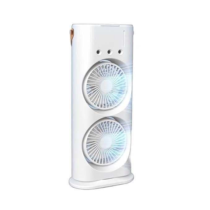 Double-Ended Spray Fan – Rechargeable Cooling Fan with Dual Mist Function for Instant Refreshment | Portable & Handheld