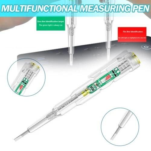 Multifunction Dual LED AC/DC Voltage Tester Pen – Electrical Test Tool for Live Wire Detection, Circuit Testing & Troubleshooting